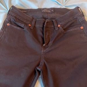 Black skinny lucky brand jeans